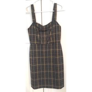 Plaid shift Minidress